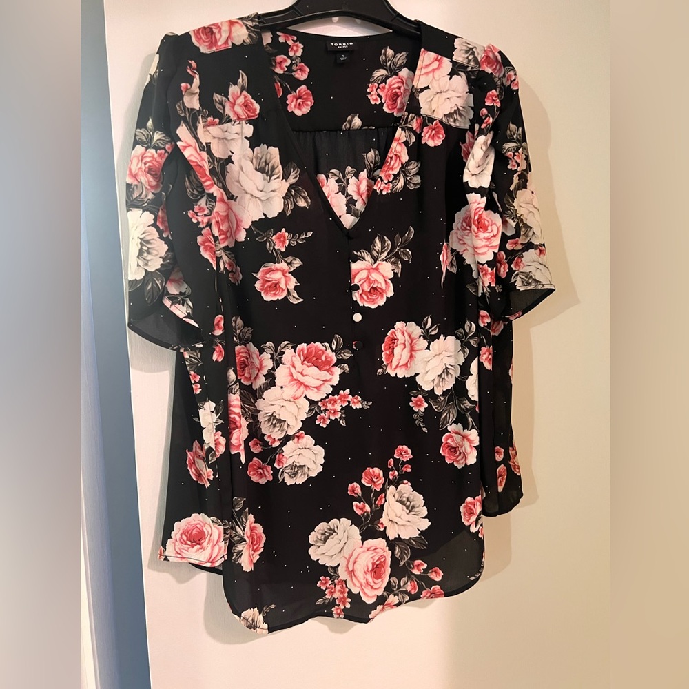 Torrid Harper Short Sleeve Top